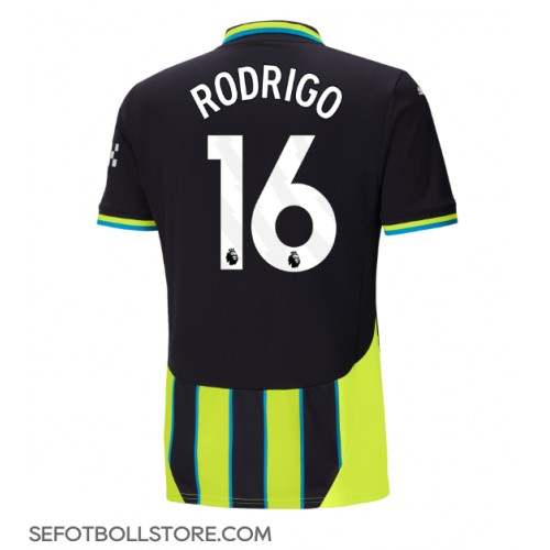 Manchester City Rodri Hernandez #16 Replika Bortatröja 2024-25 Kortärmad